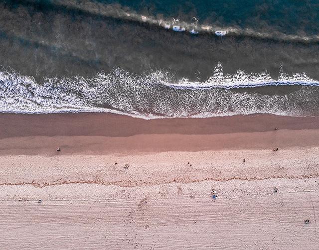 Aerial View of Beach