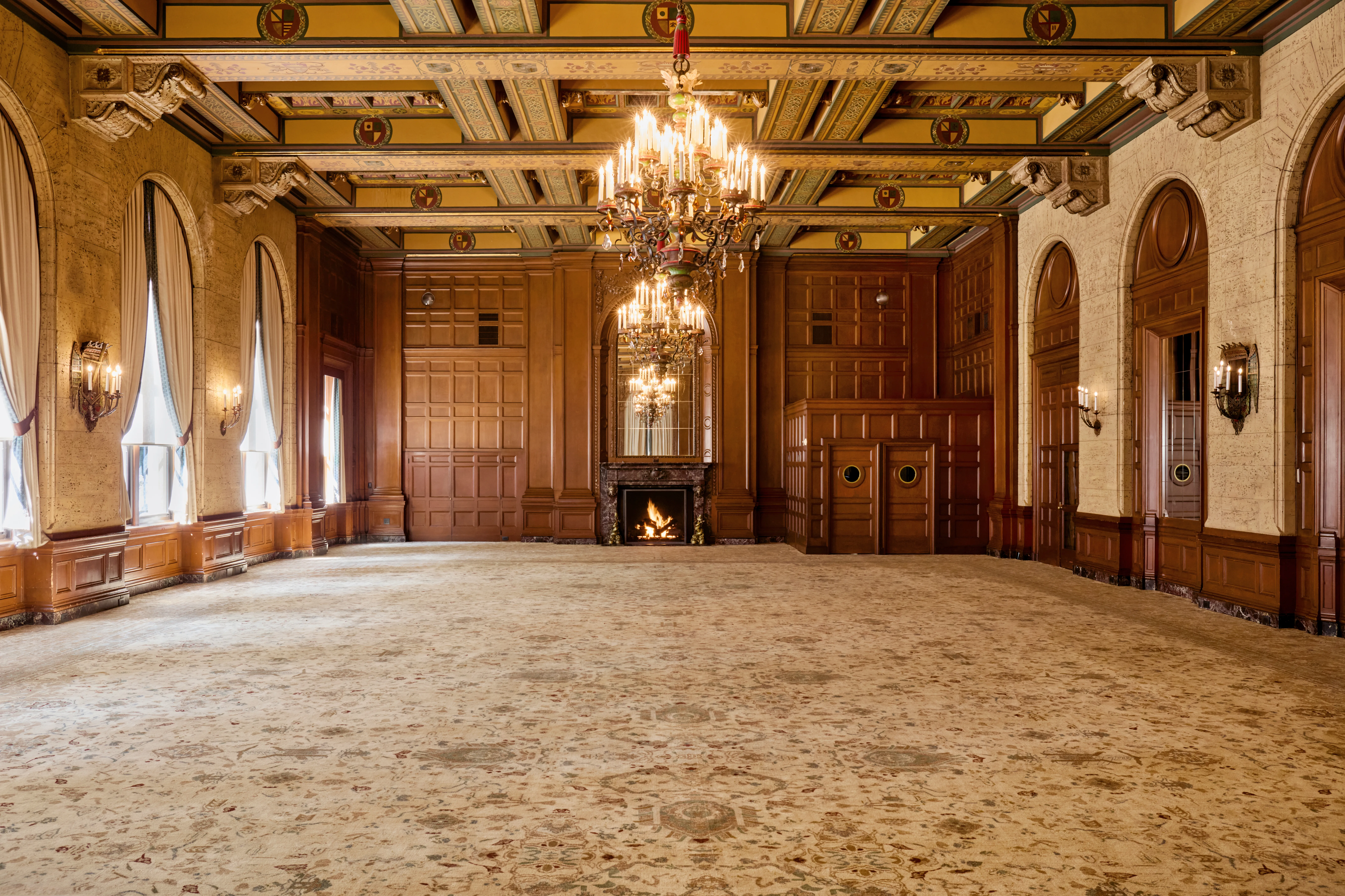Club Hall Interior View